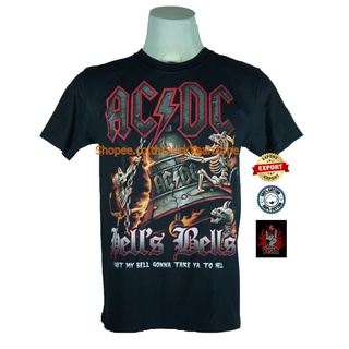 #เสื้อยืดคอกลม#เสื้อวง Ac/Dc เสื้อไซส์ยุโรป acdc เอซี/ดีซี PTA1180 เสื้อวินเทจ ลายอมตะS-4XL