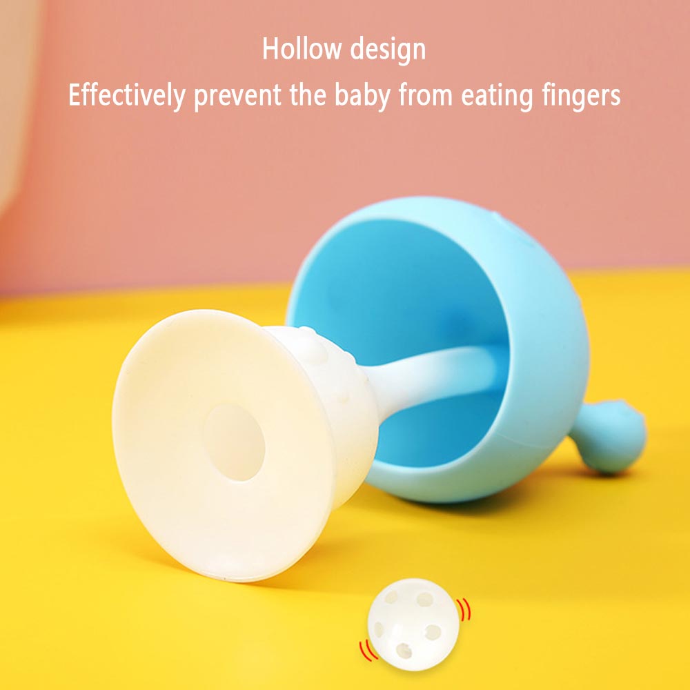 ยางกัดซิลิโคนเด็กยางกัดลายเห็ดนิ่มหัววัสดุความปลอดภัยสำหรับเด็กยางกัด - รูปที่ 3