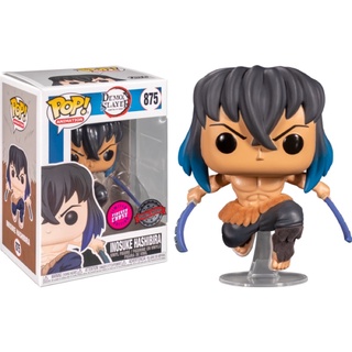 {IN-STOCK} Funko Pop! ANIMATION : Demon Slayer : Inosuke Flocked Exclusive CHASE #875