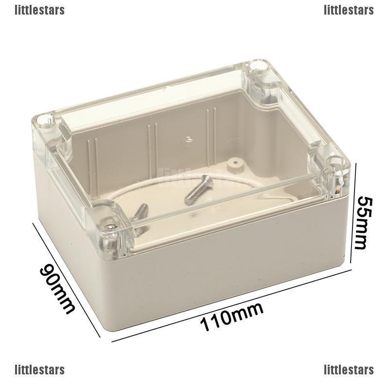 85x58x33 Waterproof Clear Cover Electronic Cable Project Box Enclosure Case ^^ 