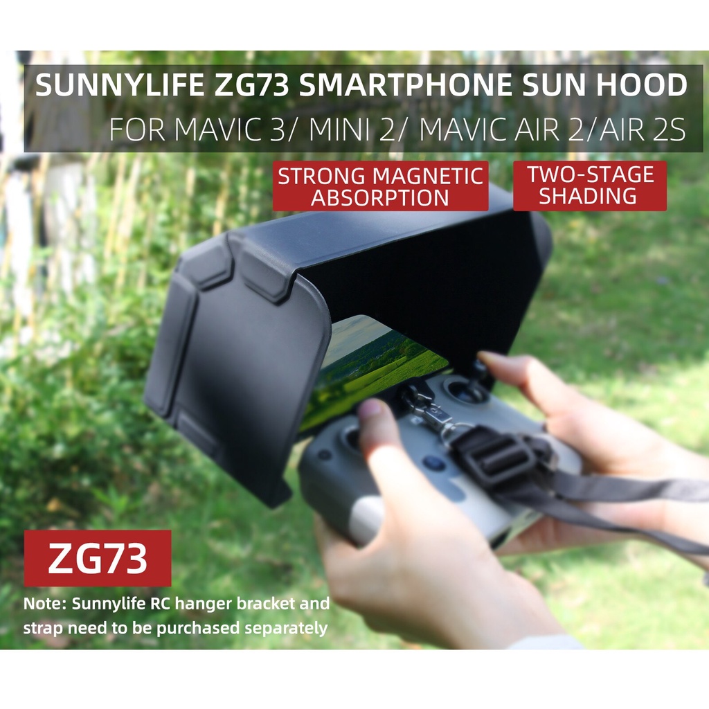 ม่านบังแดด พร้อมรีโมตคอนโทรล สําหรับ Dji Neo/ Mini 3 / Mavic 3 /Mini 2 /Air 2S/EVONano/Lite