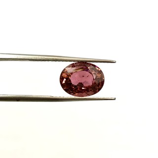 Natural 3.33cts SI2 Pink Tourmaline Oval Mozambique Fancy Intense No Treatment