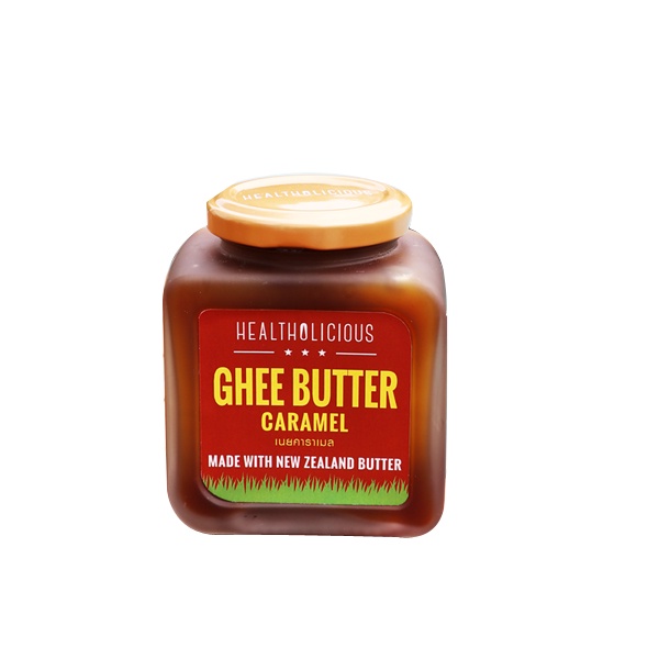 Ghee Grass-Fed แกรส-เฟด คาราเมล กี Keto Butter กี เนยใส เนยคีโต จากวัวกินหญ้า by HEALTHOLICIOUS 240g