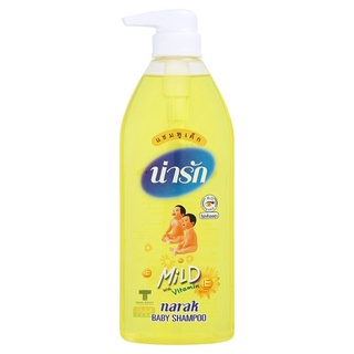 ✨ขายดี✨ น่ารัก แชมพูเด็ก สูตรโนเทียร์ ไม่เคืองตา 500มล. Narak No Tear Formula Baby Shampoo 500ml
