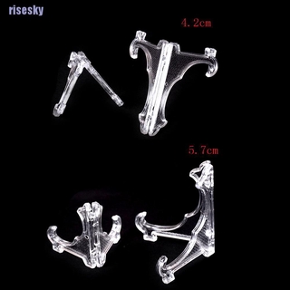 (Yks) ขาตั้งพลาสติกใส สําหรับวางเหรียญ 5 ชิ้น