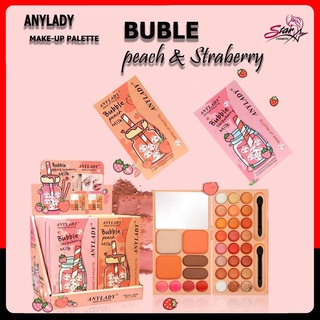 ANYLADY Bubble Make up Palette eyeshadow Peach &amp; Straberry 8636N