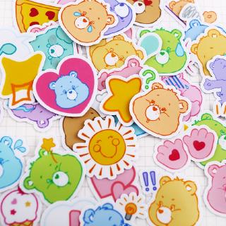 ❀ Care Bears Q-1 Diary Manual สติ๊กเกอร์ ❀ 40Pcs/Set Cartoon Album Scrapbooks Mixed DIY Decor สติ๊กเกอร์