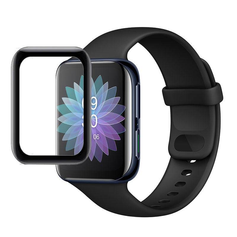 3D Curved Edge Soft ฟิล์มป้องกันสําหรับ OPPO Watch 41 มม.46 มม.Watch2 42 มม.46 มม.ฝาครอบป้องกันหน้าจอ