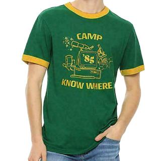 เสื้อยืดแขนสั้นคอสเพลย์ Stranger Things Season 3 dustin