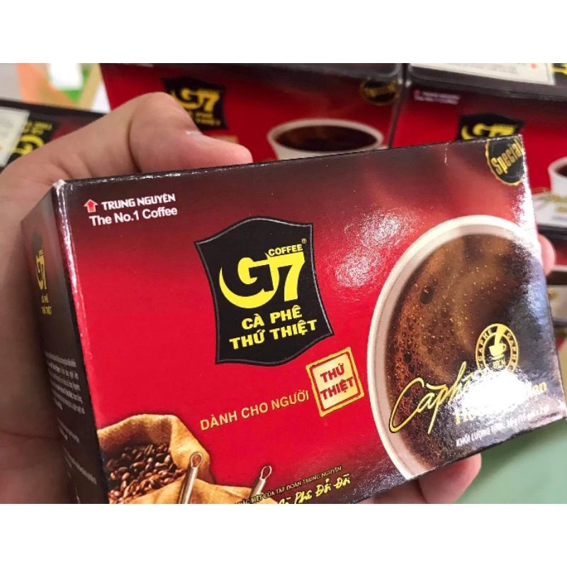 G7 บดผง แพค 3 กล่อง กล่องละ 15 ซองรวม 45 ซอง ขนาด 2 กรัม ราคา ถูกที่สุด ดีลบีเคเค