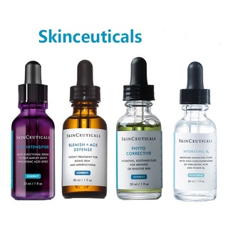 Skinceuticals Phyto Corrective Hydrating Soothing Fluid หรือ Sensitive Skin /H.A. เซรั่มอินเทนซิไฟเออร์ /CF/ B5 Essence/CE 30 มล.