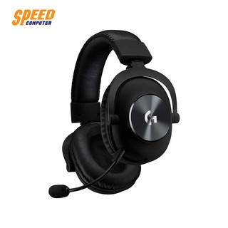 HEADSET(หูฟัง) LOGITECH GAMING HEADSET G PRO X - BLACK by Speedcom