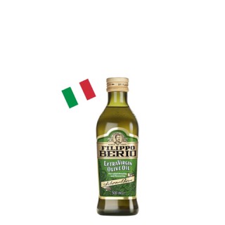 Filippo Berio Extra Virgin Olive Oil ฟิลิปโปเบอร์ลิโอน้ำมันมะกอกเอ็กซ์ตร้าเวอร์จิ้น ขนาด 500มล.