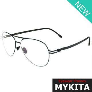 MYKITA NIKEN Berlin Germany เบอร์ลิน เยอรมัน แว่นตา 1004 C-1 สีดำ วัสดุสแตนเลส ชั้นดี ขาแว่นใช้กลไกบานพับที่ทันสมัย