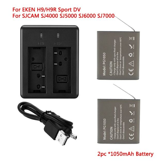 ชุดชาร์จแบต ekenh9 h9r h6s  พร้อมส่ง✅