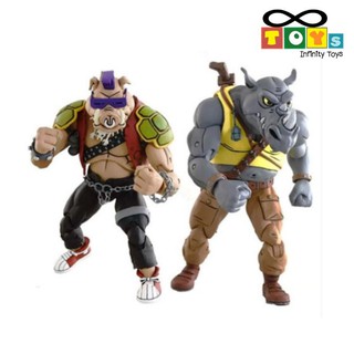 โมเดลteenage mutant ninja turtles bebop and rockstar