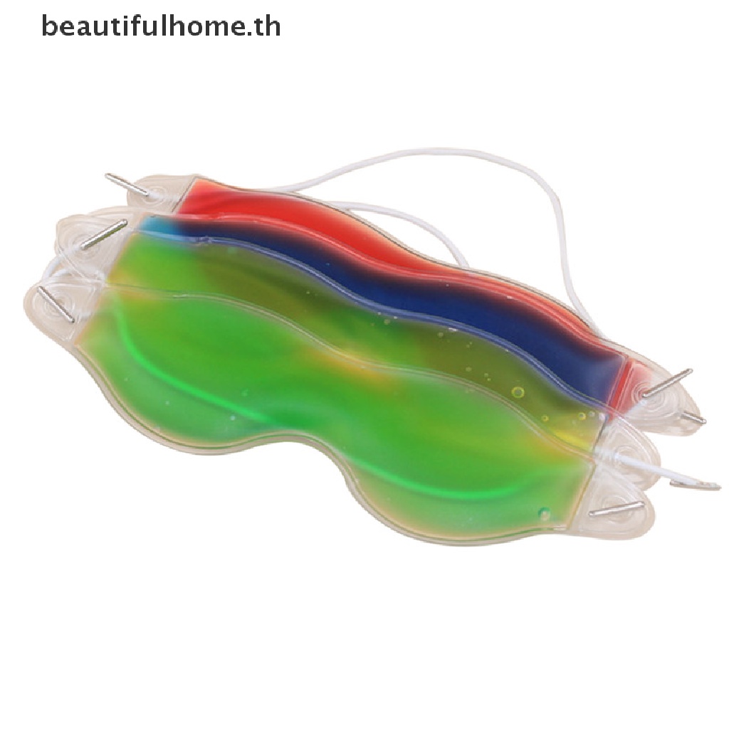 beautifulhome.th  Gel Eye Mask Cold Pack Warm Hot Heat Ice Cool Soothing Tired Eyes&Headache Pad / #2