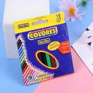 🌈ดินสอสีไม้​ 12/24/36 สี แบบสั้นและยาว​ Colores ของแท้ 100%✔️เครื่องเขียน ระบายสี ราคาส่ง