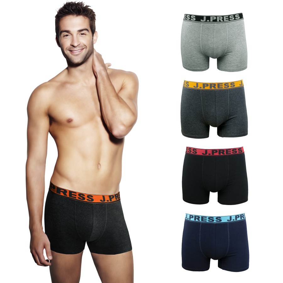 J.Press Sport Trunk กกน. ขาสั้น ทรงทรั้งค์ เจเพรส รุ่น 8234 บรรจุ 1 ตัว/แพ็ค (มี 4 สีให้เลือก)