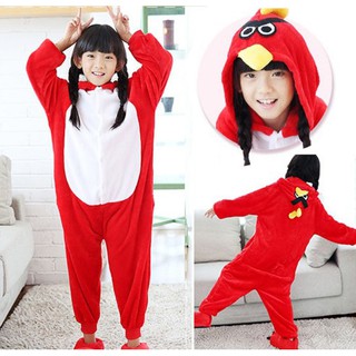 [Sale สีตกเล็กน้อย] 7C61 ชุดเด็ก ชุดมาสคอต ชุดนอนแฟนซี แองกี้เบิร์ด Mascot Costumes