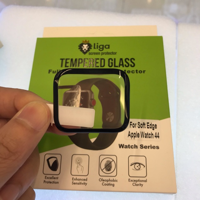 ฟิล์มกระจกกาวเต็ม Nano Apple Watch 38/42/40/44 mm