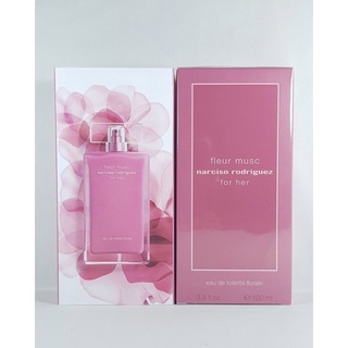 Narciso Rodriguez Fleur Musc for Her EDT florale 100ml กล่องซีล #narcisorodriguez