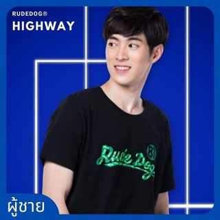 Sช🔥ลดล้างสต็อก​ Rudedog​® เสื้อยืดผู้ชายรุ่น​ Hightway