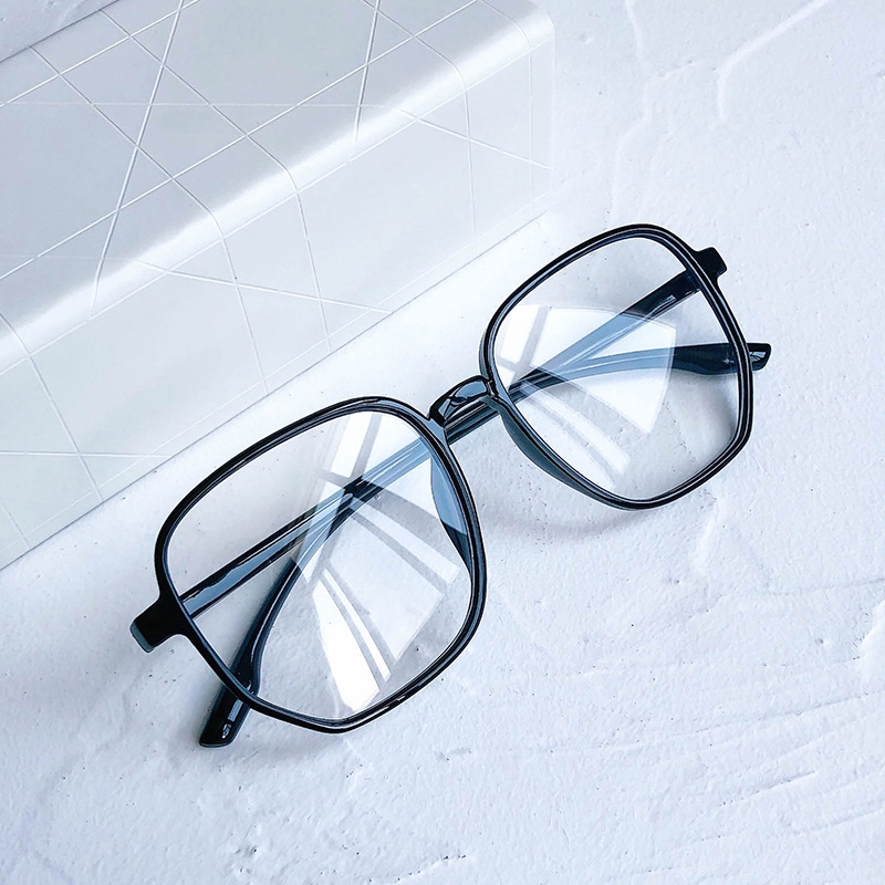 (HENGHA) แว่นตากรองแสงสีฟ้า สไตล์เกาหลี แฟชั่นสำหรับผู้หญิง