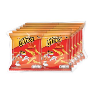 Cheetos ชีโตส รสอเมริกันชีส ข้าวโพดทอดกรอบ ขนาด 16/18กรัม/ถุง แพ็คละ12ถุง