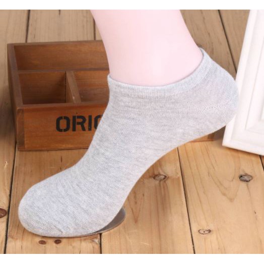 ถุงเท้าข้อสั้น สีพื้น ขนาด36-44 🧦 พร้อมส่ง