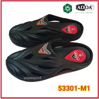 ADDA รองเท้าแตะ หัวโต รุ่น 53301 สีดำ ไซส์ 7-10