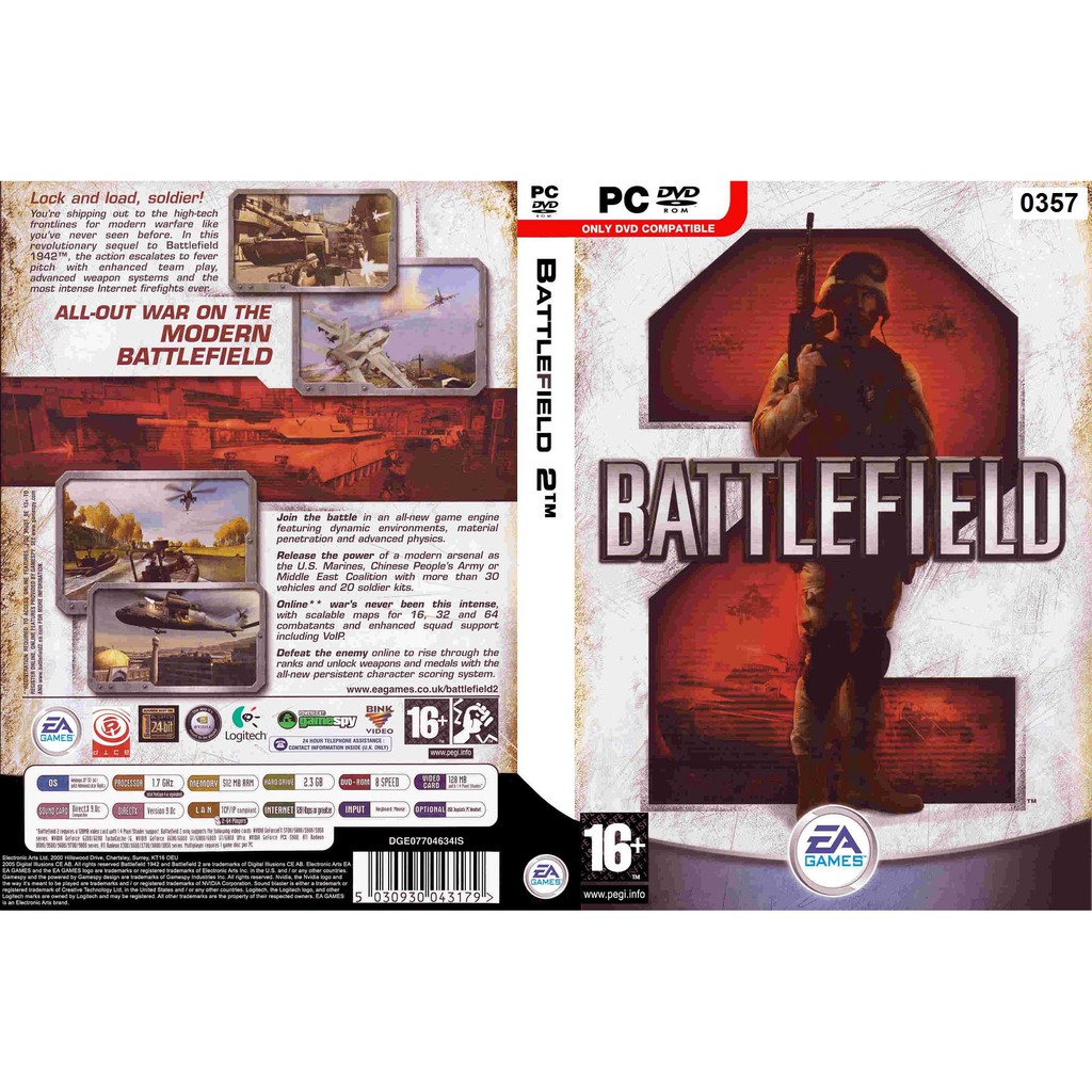 (ดีวีดีพีซี) Battlefield 2