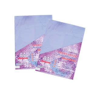 แผ่นพลาสติกทำปก A4 (แพ็ค10แผ่น) บอสตัน A4 plastic sheet (pack of 10 sheets), Boston