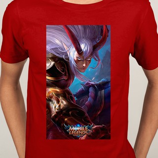 เกม Mobile Legends เสื้อยืดคอกลมแขนสั้นผู้ชาย | เสื้อยืด ชุดลำลอง | เสื้อยืดเกมมิ่ง