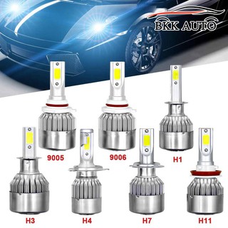 ชุดหลอดไฟ XENON LED หลอดไฟหน้ารถยนต์ LED หลอดไฟ XENON 35W/3800LM ขั้ว H4 / H7 / H11 / 9005 / 9006 LED Headlight