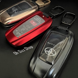 เคสโลหะรีโมทรถทรงสปอร์ตคาร์ Toyota Cross GR Sport 2022 Camry, Altis, CHR 2022  (Aluminum Alloy Key Cover with transparen