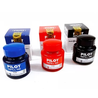 PILOT หมึกเติมปากกาไวท์บอร์ด ขวดแก้ว 30 ซีซี  สีน้ำเงิน/แดง/ดำ