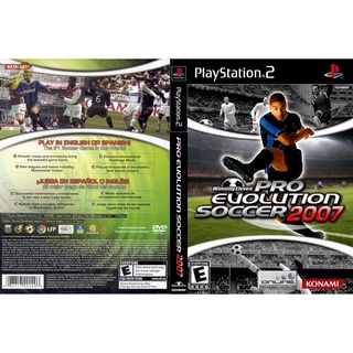 Pro Evolution Soccer 2007 แผ่นเกมส์ PS2