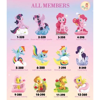 ❣️พร้อมส่ง...แบบตัวแยก❣️Pop Mart My Little Pony Natural Series