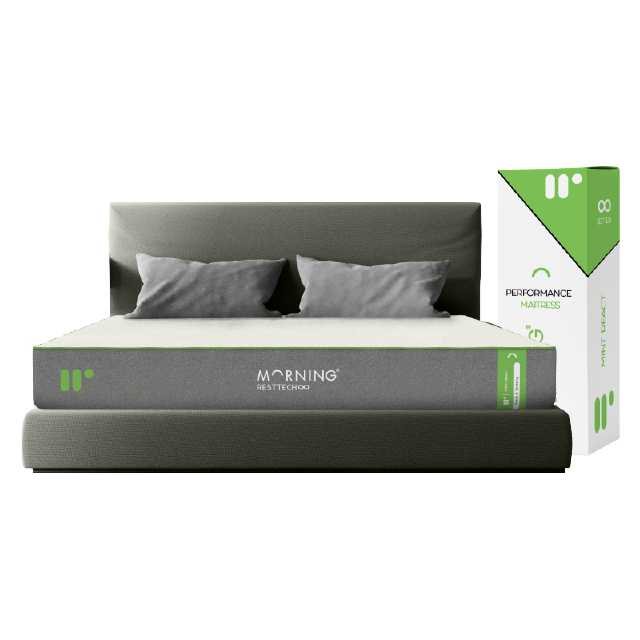 Morning Sleep Rest Tech ที่นอนพ็อกเก็ตสปริงผสานเมมโมรี่โฟมมิ้นต์ที สะอาด สดชื่นจากธรรมชาติ รุ่น Mint React ความหนา 10 นิ้ว