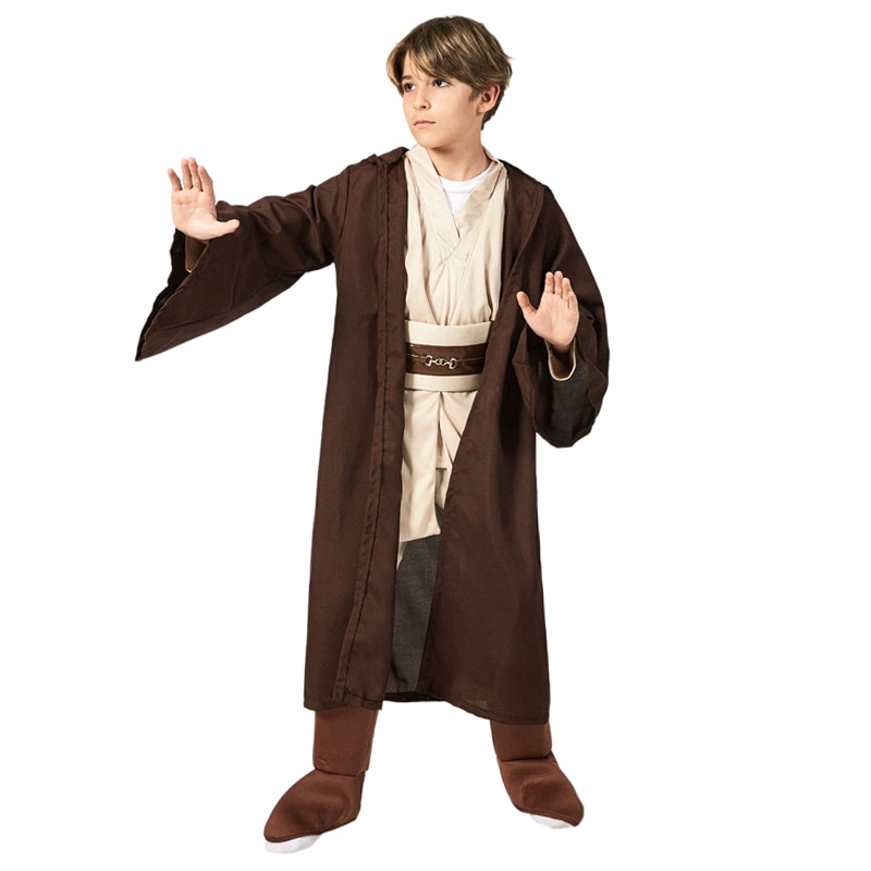 Star Wars Deluxe Jedi Warrior คอสเพลย์ปาร์ตี้เสื้อผ้าเด็กแฟนซีฮาโลวีน Purim Carnival เครื่องแต่งกาย