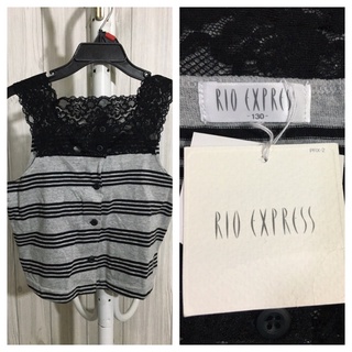 เสื้อแขนกุดเด็ก มือ1 Brand : RIO EXPRESS