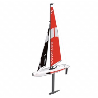 เรือใบบังคับวิทยุCOMPASS-UNIBODY SAILBOAT V791-1 รายละเอียดสวยระบบไฟฟ้าแบตเตอรี่ชาร์ทอุปกรณ์พร้อมเล่น