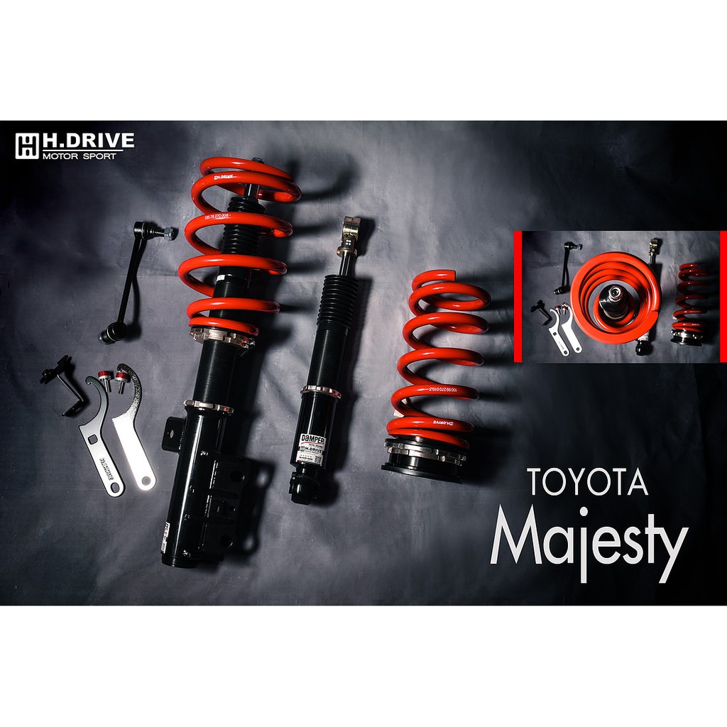 โช้คอัพ H.DRIVE S.spec - Toyota Majesty
