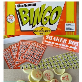 Bingo Game 30 แผ่น เกมส์บิงโก เกมกระดานเพื่อความสนุกสนานในครอบครัว และ สร้างเสริมทักษะการเรียนรู้