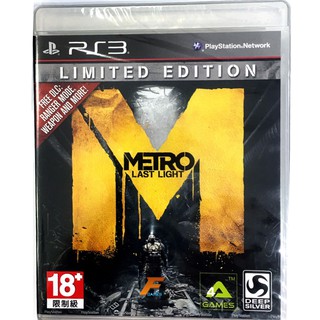 PS3 Metro Last Light Limited Edition ( English ) แผ่นเกมส์ ของแท้ มือ1 มือหนึ่ง ของใหม่ ในซีล