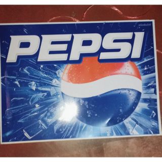 ป้ายสังกะสี Pepsi ของเก่าสะสมA1