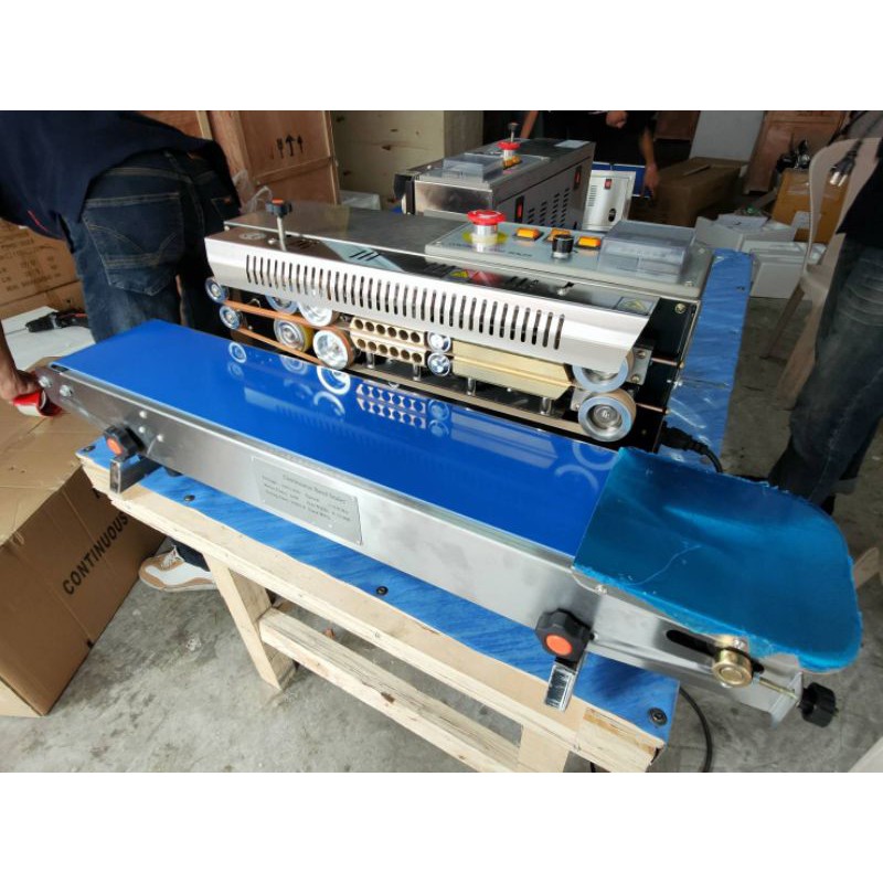 เครื่องซีลสายพานรุ่น FRB770 nitro ชนิดเติมลมไนโตรเจนได้