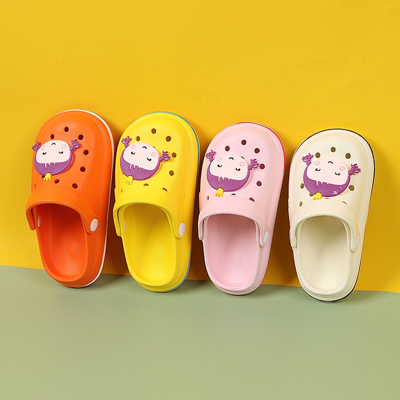 รองเท้าแตะเด็ก รองเท้ารัดส้น  วัสดุยาง EVA เบา กันลื่น ใส่ลุยน้ำได้ HY-2201