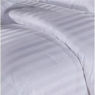 ผ้าปูที่นอน 6ฟุต 5ฟุต 3.5ฟุต cotton100% รัดมุม ลายริ้ว ทอ300เส้น เกรดโรงแรม